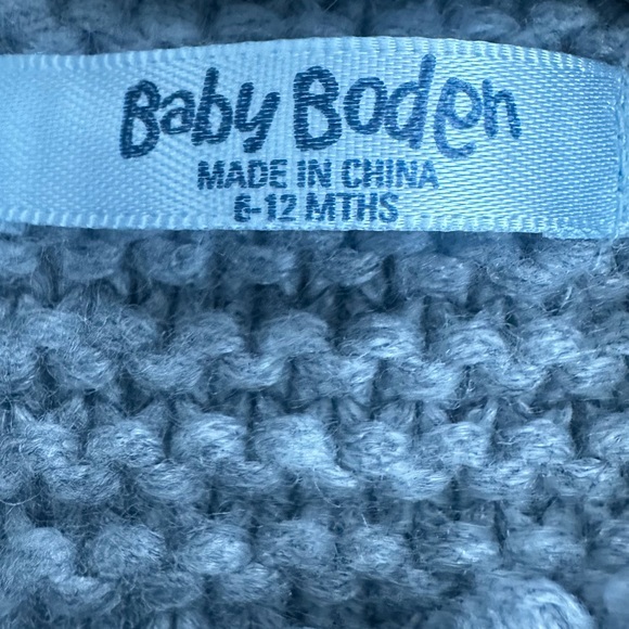 Baby Boden size 6-12m cardigan sweater wool cashmere blend with buttons - Picture 3 of 5